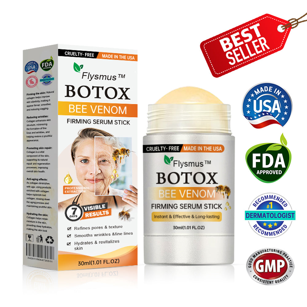 ✅🐝Made and Shipped from USA✨Flysmus™ Botox Bee Venom Firming Serum Stick🔥LAST DAY 70% OFF