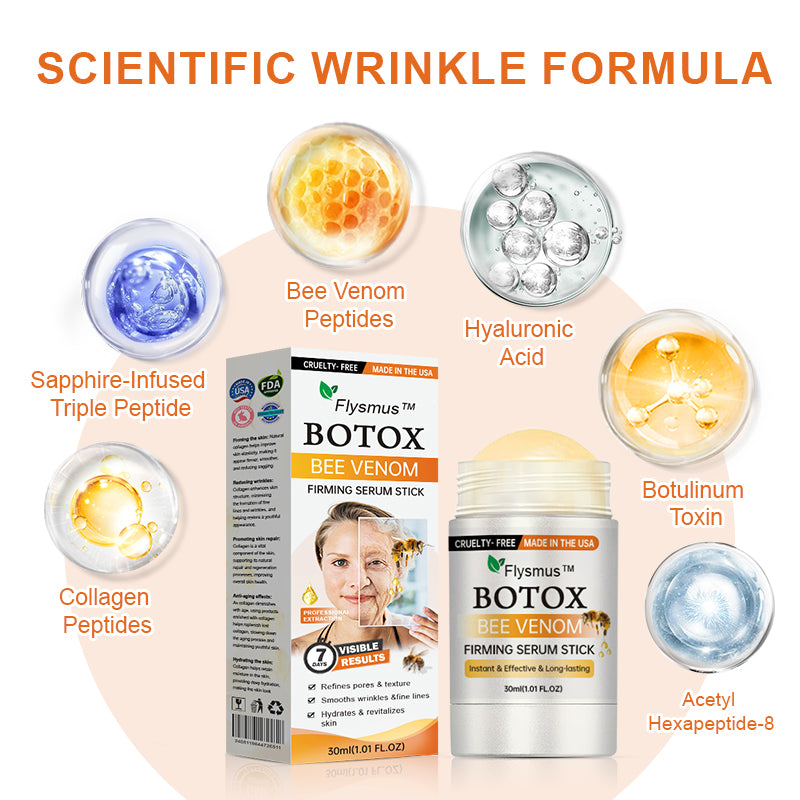 ✨💧Made and Shipped from USA✨Flysmus™ Botox Bee Venom Firming Serum Stick👩‍🔬LAST DAY 70% OFF