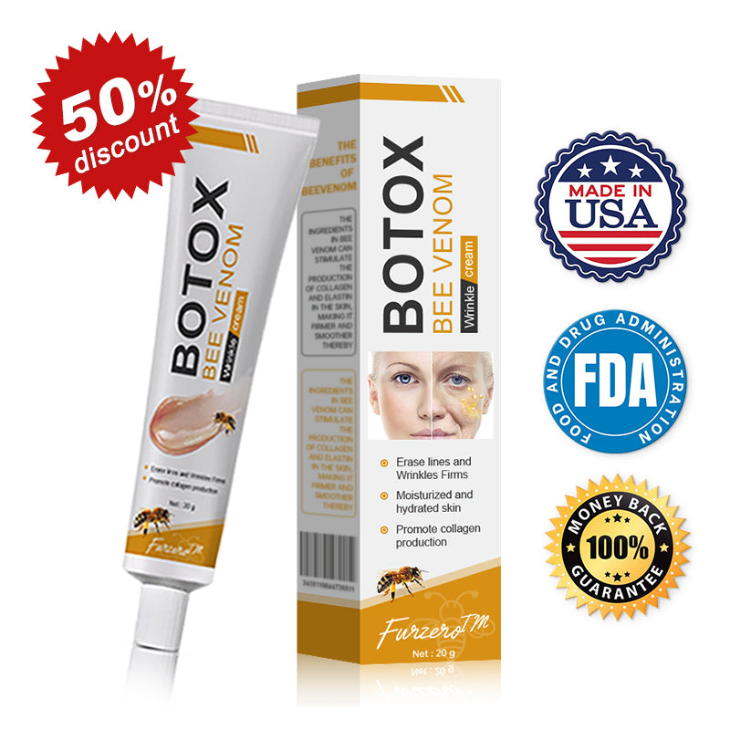🌞✨Made and Shipped from USA✨Furzero™ Botox Bee Venom Wrinkle Removal Cream-🔥LAST DAY 70% OFF