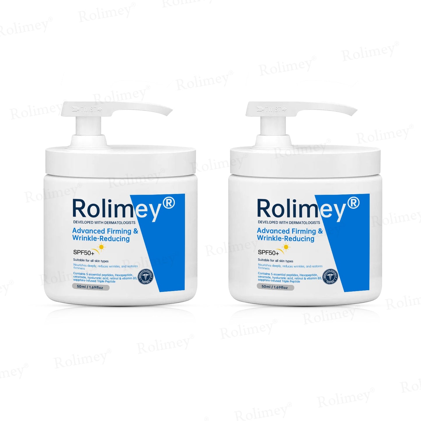 ✨💧(Made and Shipped from USA)✨Rolimey® Advanced Firming & Wrinkle-Reducing Cream (with SPF 50+)✨LAST DAY 60% OFF